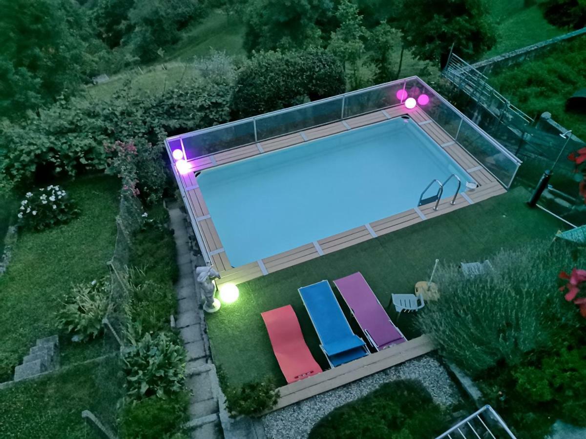 Chalet Con Piscina Garzeno المظهر الخارجي الصورة